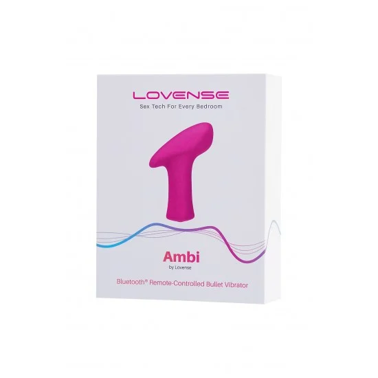 Вибропуля LOVENSE Ambi, силикон, розовая, 8,6 см LE-05 Вибропуля LOVENSE Ambi, силикон, розовая, 8,6 см LE-05