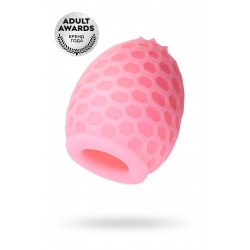 Мастурбатор A-Toys Pufl, розовый, ТРЕ, 6 см Ø 2,7 см Мастурбатор A-Toys Pufl, розовый, ТРЕ, 6 см Ø 2,7 см