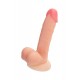 Фаллоимитатор RealStick Silicone Chris H, телесный, 17,5 см