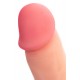 Фаллоимитатор RealStick Silicone Chris H, телесный, 17,5 см