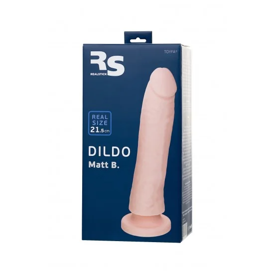 Фаллоимитатор RS Silicone - Matt B, телесный, 21,5 см 9420006 Фаллоимитатор RS Silicone - Matt B, телесный, 21,5 см 9420006