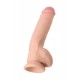 Фаллоимитатор на присоске TOYFA RealStick Elite DILDO, TPR, телесный, 24 см