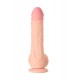 Фаллоимитатор на присоске TOYFA RealStick Elite DILDO, TPR, телесный, 24 см