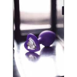 Анальная втулка Штучки-дрючки, силикон, фиолетовая, 7 см, Ø 2 см Анальная втулка Штучки-дрючки, силикон, фиолетовая, 7 см, Ø 2 см