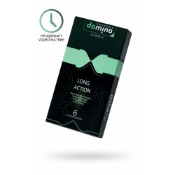 Презервативы Luxe  DOMINO CLASSIC Long action 6 шт, 18 см