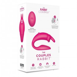 Розовый вибратор для пар The Couples Rabbit Розовый вибратор для пар The Couples Rabbit