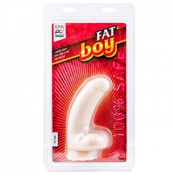 Изогнутый дилдо Fat Boy - 17 см. Изогнутый дилдо Fat Boy - 17 см.