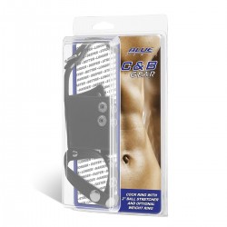 Кольцо на член и мошонку Cock Ring With 2 Ball Stretcher And Optional Weight Ring Кольцо на член и мошонку Cock Ring With 2 Ball Stretcher And Optional Weight Ring