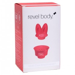 Насадки QuietCore для пульсатора Revel Body - Kiti and Tikl Насадки QuietCore для пульсатора Revel Body - Kiti and Tikl