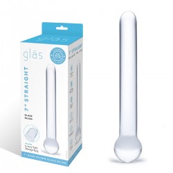 Стеклянный жезл с шаром - 16,5 см. Стеклянный жезл с шаром - 16,5 см.