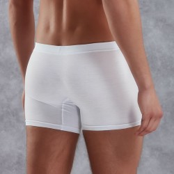 Белые боксеры DOREANSE удлиненные полупрозрачные M Белые боксеры DOREANSE удлиненные полупрозрачные M