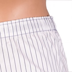 Мужские хлопковые трусы-шорты HUSTLER  черные и белые, S