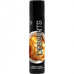 Лубрикант Wet Desserts Bananas Foster с ароматом бананового десерта - 30 мл. Лубрикант Wet Desserts Bananas Foster с ароматом бананового десерта - 30 мл.