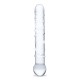 Стеклянная прозрачная палочка-фаллос, 18 см