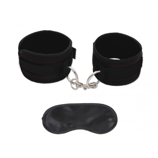 Универсальные черные наручники для рук или ног