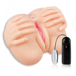 Вагина и анус Алексис Тэксас с вибрацией Вагина и анус Алексис Тэксас с вибрацией