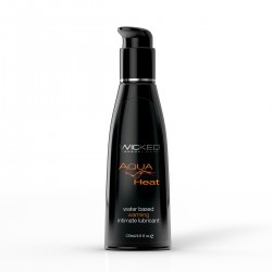 Согревающий лубрикант на водной основе Wicked AQUA HEAT - 120 мл. Согревающий лубрикант на водной основе Wicked AQUA HEAT - 120 мл.
