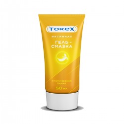 Смазка на водной основе TOREX Тропический банан - 50 мл. Смазка на водной основе TOREX Тропический банан - 50 мл.