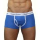 Мужские трусы боксеры голубые Romeo Rossi Boxer Brief RR365-6