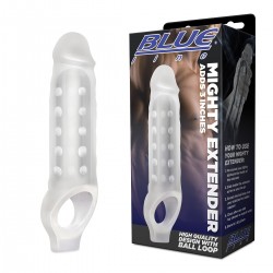 Прозрачная текстурированная насадка Mighty Extender - 13 см. Прозрачная текстурированная насадка Mighty Extender - 13 см.