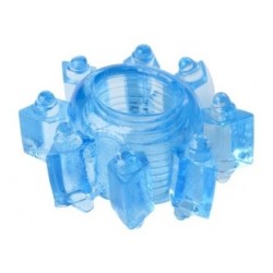 Эрекционное кольцо на пенис TOYFA, TPE, синий 10404116 Эрекционное кольцо на пенис TOYFA, TPE, синий 10404116