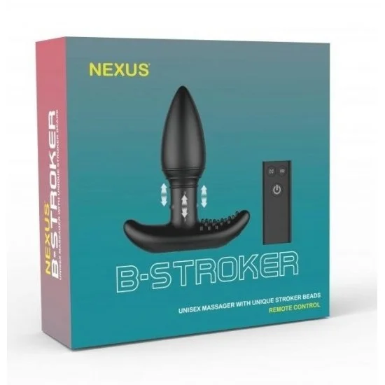 Черная анальная вибропробка Nexus B-Stroker - 13 см. BS001 Черная анальная вибропробка Nexus B-Stroker - 13 см. BS001
