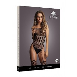 Ажурный тедди с чулками Strapless Crotchless Teddy With Stockings Ажурный тедди с чулками Strapless Crotchless Teddy With Stockings