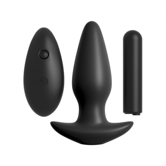 Анальный вибростимулятор Remote Control Silicone Plug