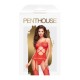 Костюм-сетка Hot nightfal PENTHOUSE, черный, XL