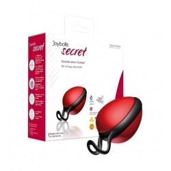 Красный вагинальный шарик со смещенным центром тяжести Joyballs Secret Красный вагинальный шарик со смещенным центром тяжести Joyballs Secret