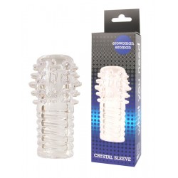 Прозрачная насадка на фаллос - 10 см. Прозрачная насадка на фаллос - 10 см.