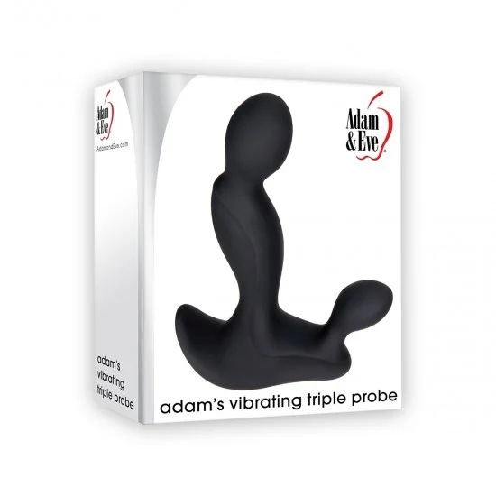 Adam & Eve ADAM'S VIBRATING TRIPLE PROBE Вибромассажер простаты AE-WF-4593-2 Adam & Eve ADAM'S VIBRATING TRIPLE PROBE Вибромассажер простаты AE-WF-4593-2