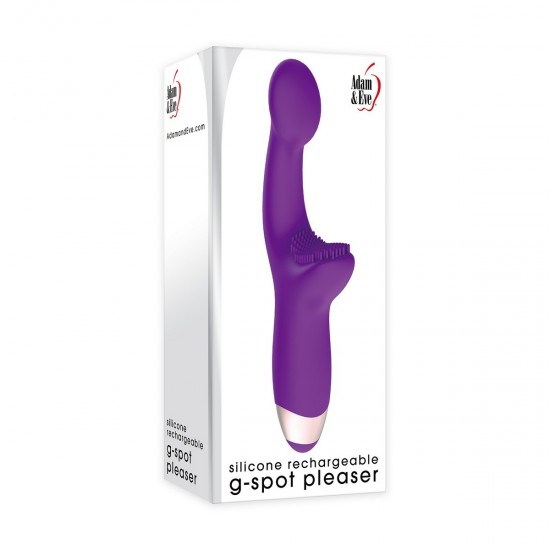 Adam & Eve G-SPOT PLEASER Стимулятор зоны G с клиторальной щеточкой