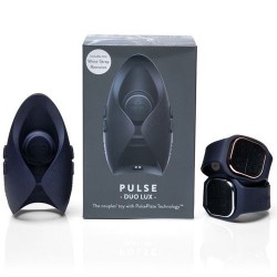 PULSE Duo Lux Инновационный мужской вибратор с 2 пультами ДУ для пар PULSE Duo Lux Инновационный мужской вибратор с 2 пультами ДУ для пар