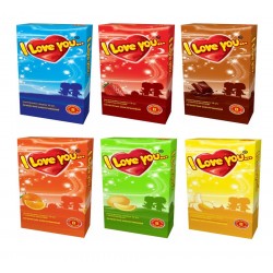 ПРЕЗЕРВАТИВЫ I LOVE YOU № 12 в ассортименте ПРЕЗЕРВАТИВЫ I LOVE YOU № 12 в ассортименте