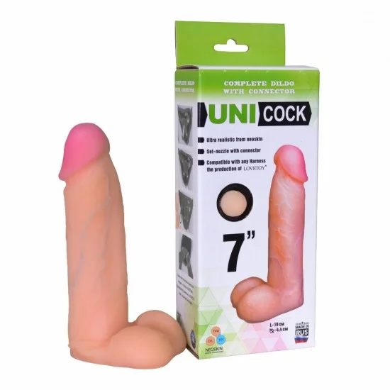 Фаллическая насадка Харнесс UNICOCK 7 - 19 см. 82303