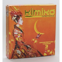 ПРЕЗЕРВАТИВЫ KIMIKO № 3 (супертонкие) 3 шт. ПРЕЗЕРВАТИВЫ KIMIKO № 3 (супертонкие) 3 шт.