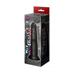 Черный анальный стимулятор в виде пальца на присоске - 15 см. Черный анальный стимулятор в виде пальца на присоске - 15 см.