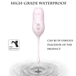 Нежно-розовое виброяйцо MiaoU с пультом ДУ Нежно-розовое виброяйцо MiaoU с пультом ДУ