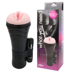 Вагина телесного цвета с вибрацией Вагина телесного цвета с вибрацией