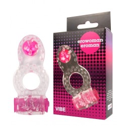 Прозрачное эрекционное кольцо Erowoman-Eroman Прозрачное эрекционное кольцо Erowoman-Eroman