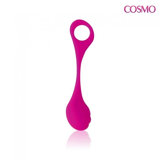 Ярко-розовый вагинальный шарик Cosmo