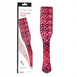 Красный пэддл с геометрическим рисунком - 32 см. Красный пэддл с геометрическим рисунком - 32 см.