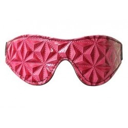 Розовая маска на глаза с геометрическим узором Pyramid Eye Mask Розовая маска на глаза с геометрическим узором Pyramid Eye Mask