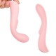 Нежно-розовый вибромассажер 6 Silicone G-Spot Fun - 19,1 см.