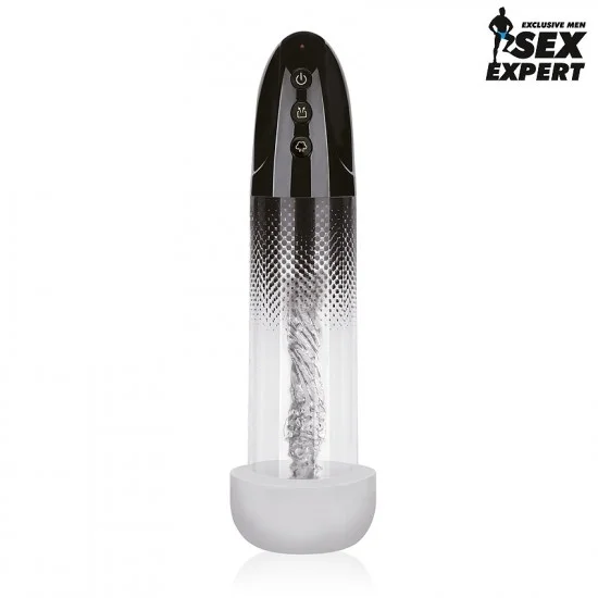 Автоматическая перезаряжаемая вакуумная помпа Sex Expert SEM-55156 Автоматическая перезаряжаемая вакуумная помпа Sex Expert SEM-55156