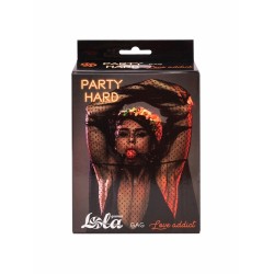 Красный кляп-шар Love Addict на черных ремнях Красный кляп-шар Love Addict на черных ремнях