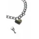 Серебристый ошейник Embrace с ключиком 1093-01lola Серебристый ошейник Embrace с ключиком 1093-01lola