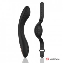 Черный вибратор с пультом-часами Anne s Desire Curve G-Spot Vibe Wireless Watchme - 20,5 см. Черный вибратор с пультом-часами Anne s Desire Curve G-Spot Vibe Wireless Watchme - 20,5 см.