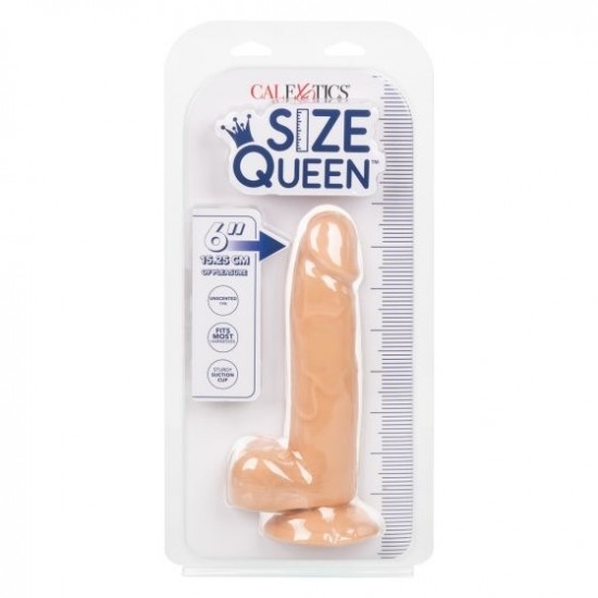 Телесный фаллоимитатор Size Queen 6 - 20,25 см.